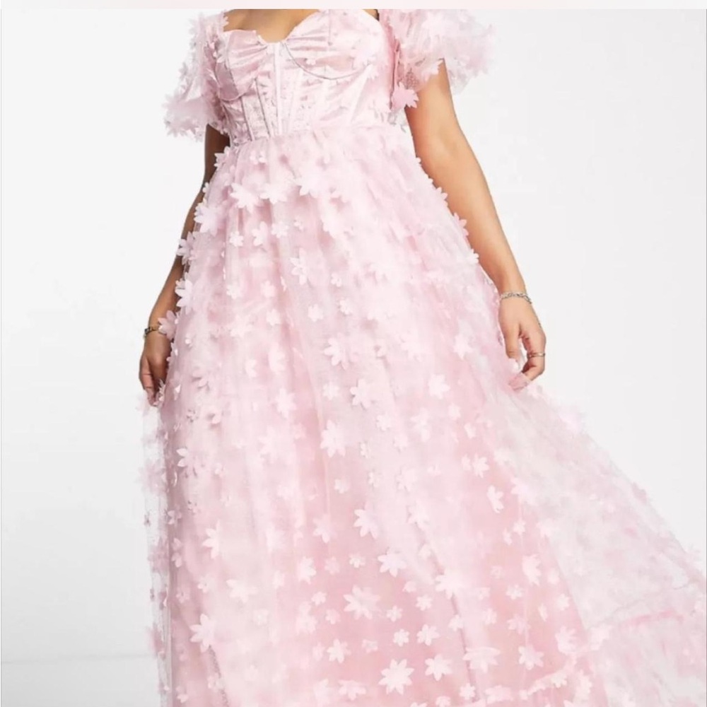 ASOS floral 3d dress